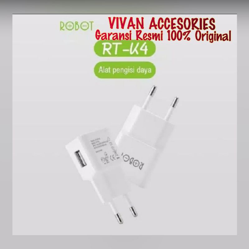 Robot RT-K4S Adapter Charger 5V/1A BATOK Per Pcs