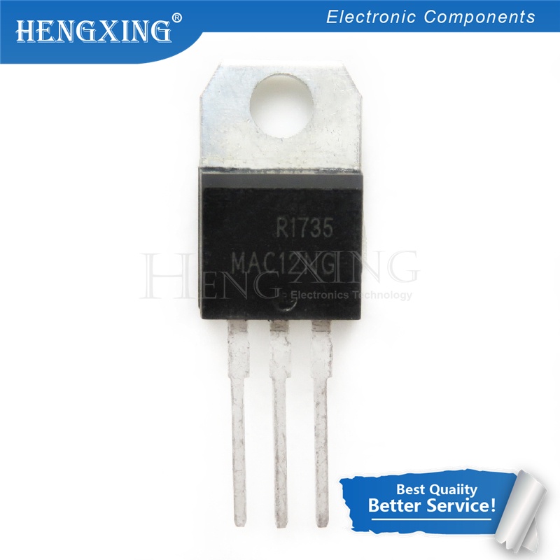 100pcs Ic MAC12NG MAC12N MAC12 TRIAC 800V 12A TO-220AB