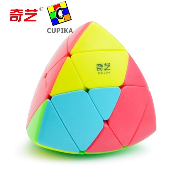 Rubik Mastermorphix QIYI Qiheng Stikerless mainan anak