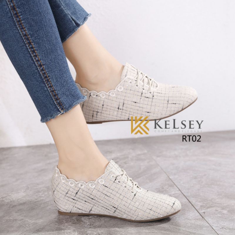 Kelsey Sepatu Wedges Wanita RT02