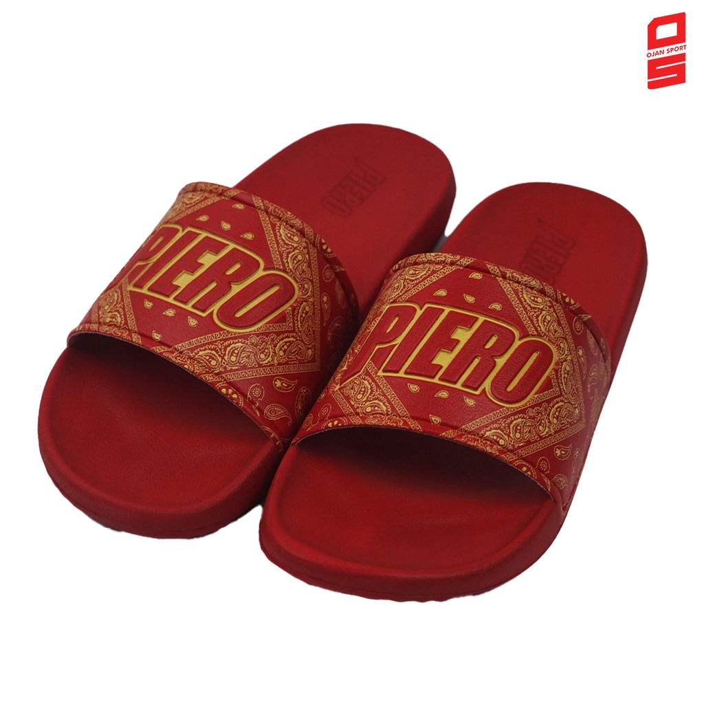 NEW ARRIVAL OJANSPORT SANDAL PIERO PUNA PAISLEY ADRENALINE RED ORIGINAL NYAMAN BERKUALITAS