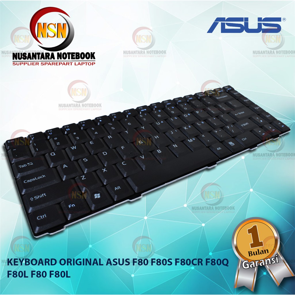 Keyboard Original Asus F80 F80S F80CR F80Q F80L F80 F80L Black