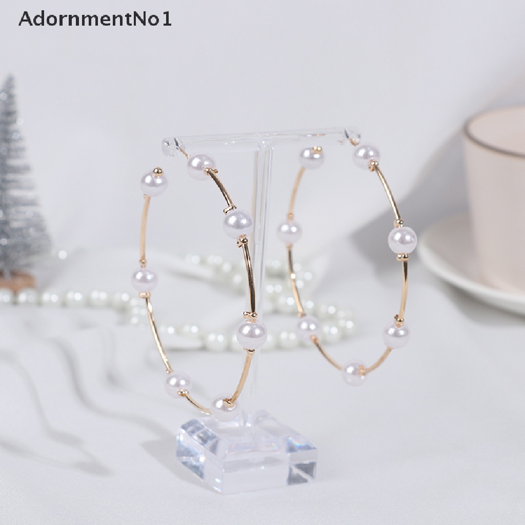 (AdornmentNo1) 2pcs / Set Rak Display / Organizer Anting Bahan Akrilik Untuk Toko / Toko / Pameran