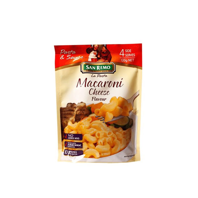 

SAN REMO LA PASTA MACARONI CHEESE 120GR