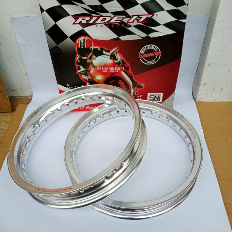 Velg Roda Motor matic ring 14 black or silver 185 215 R14