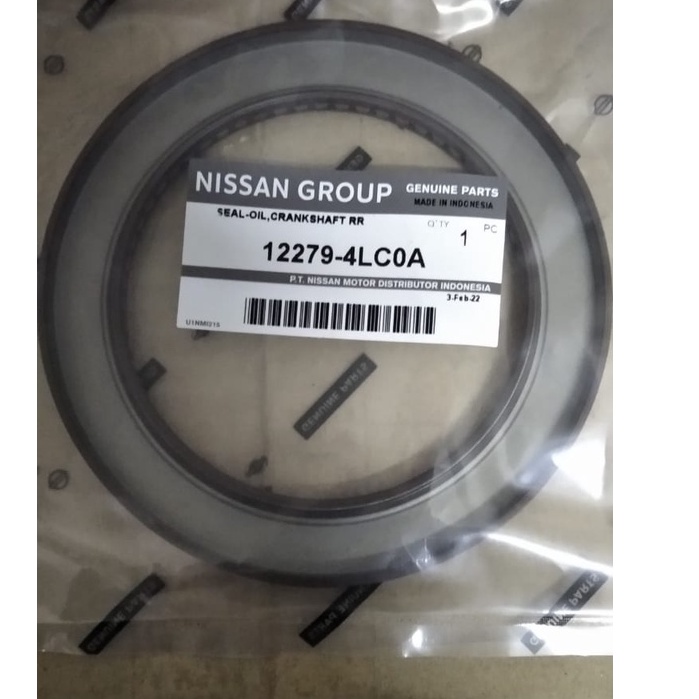 SEAL KRUK AS CRANKSHAFT BELAKANG NISSAN LIVINA DATSUN 12279-4LC0A ORI