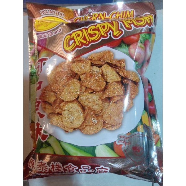 

Crispy Fish Snack ikan Thailand Cemilan Sate ikan Juhi Crispy
