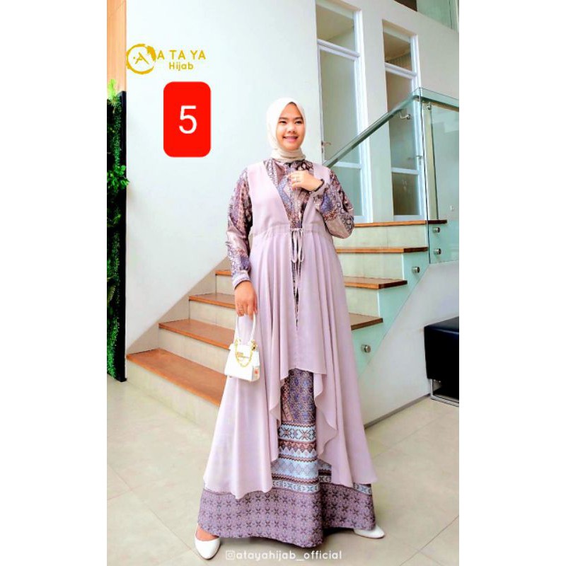 GAMIS CANTIKAB 362  by ATAYA HIJAB ORI #46