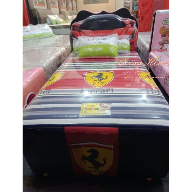 Bed Dorong Modis Tipe Ferrari 120x200