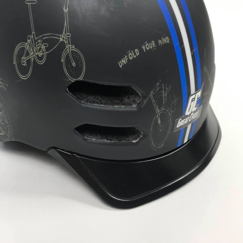 Helm Sepeda Singletrek1 CitiBike Teringan no.1 di DUNIA HBR UYM BLUE