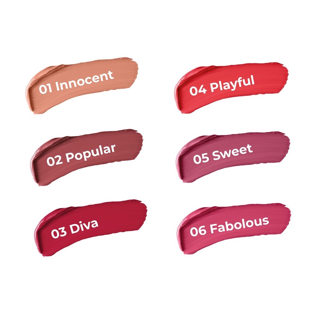 ✦SINAR✦ Purbasari Britney Dreamy Matte Lip Cream