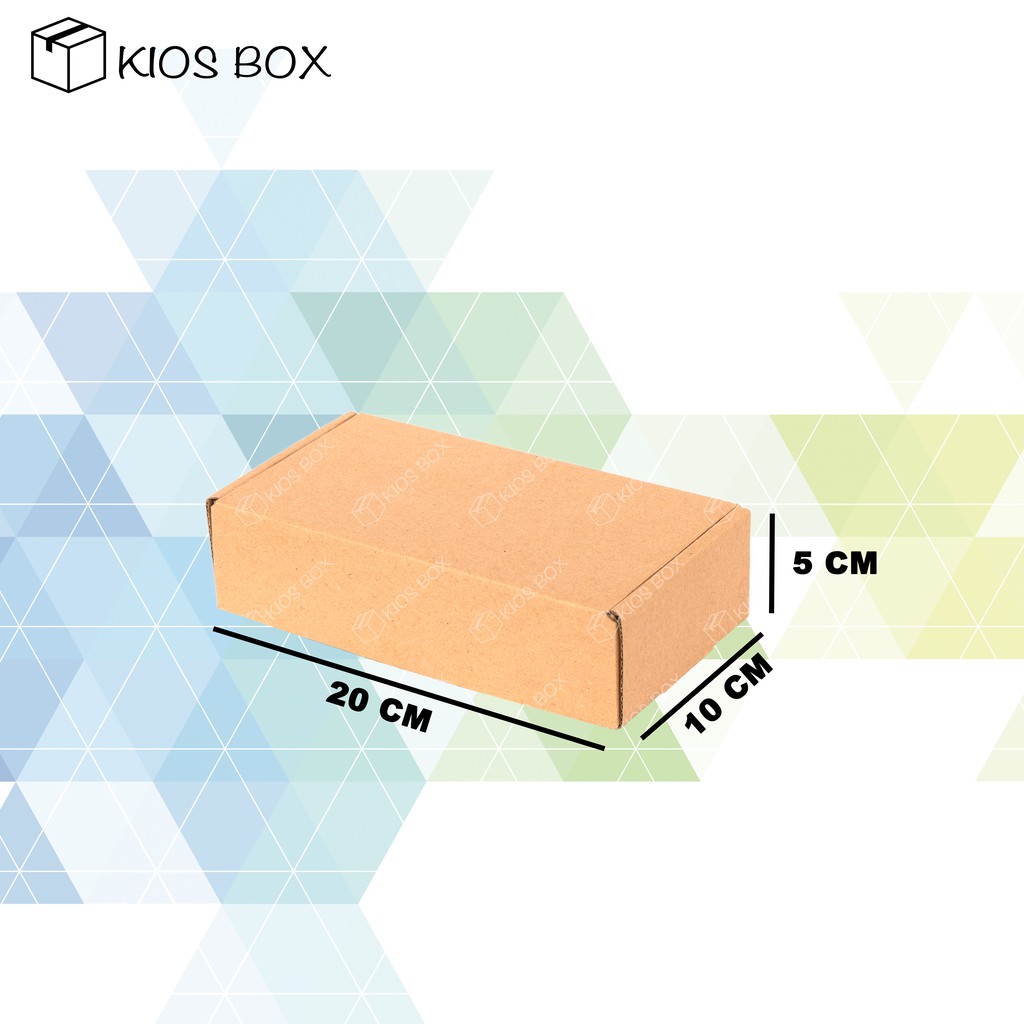 

Kardus Polos Box Kue Brownies 20x10x5