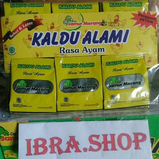 

KALDU JAMUR MERANG RASA AYAM 1PAK