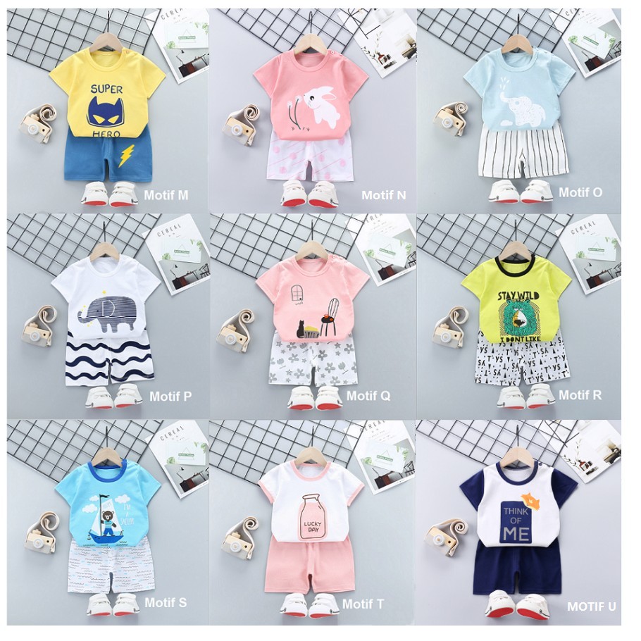 Baju Bayi / Baju Anak / Setelan Anak Bayi Lucu Dan Imut