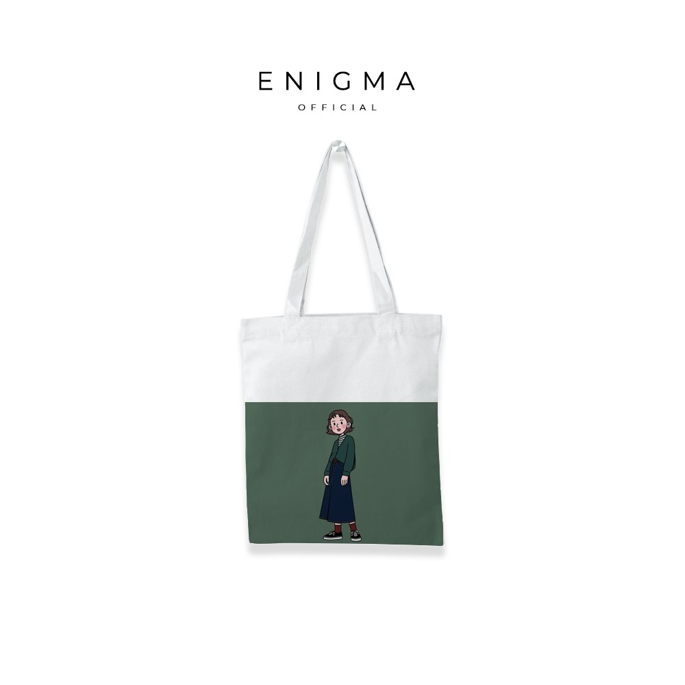 SALE TOTEBAG ORIGINAL ENIGMA KUALITAS TOTEBAG  KANVAS TERBAIK COLLECTION ING TOTEBAG WANITA