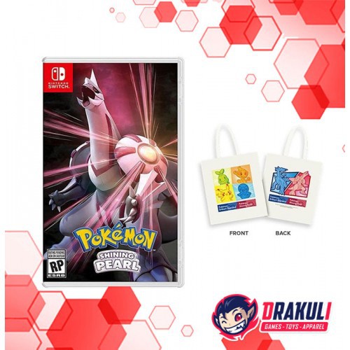 Switch Pokemon Shining Pearl with Tote Bag (Asia/English)
