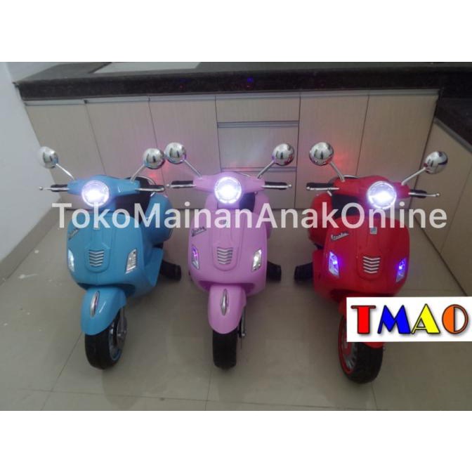 Diskon BARU 2018 Motor Aki Vespa Scooter Vintage Vestic PMB M288 Anak 288 Diskon