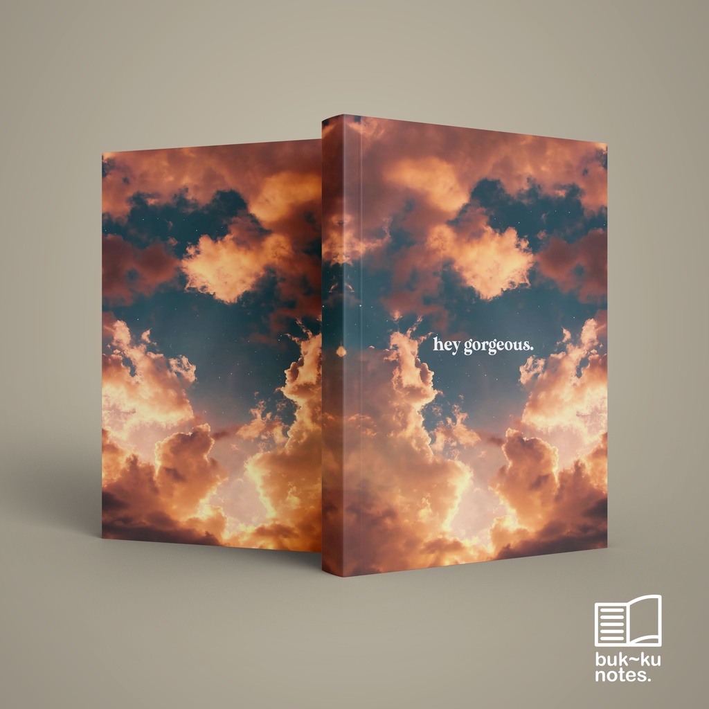 

Buku custom motif langit tumblr 08 notebook catatan