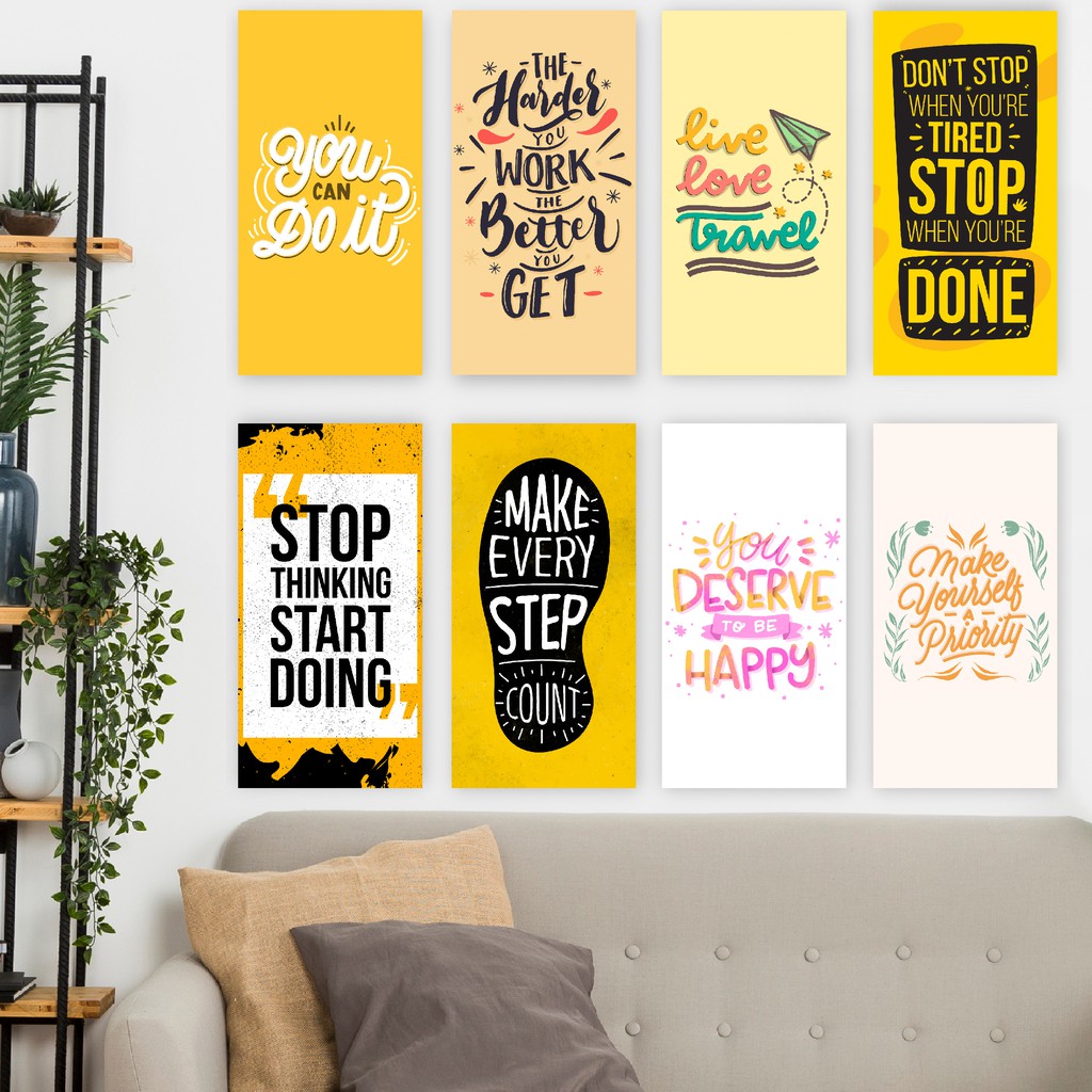 Hiasan Dinding Pajangan Rumah Wall Decor Dekorasi Kamar Quotes