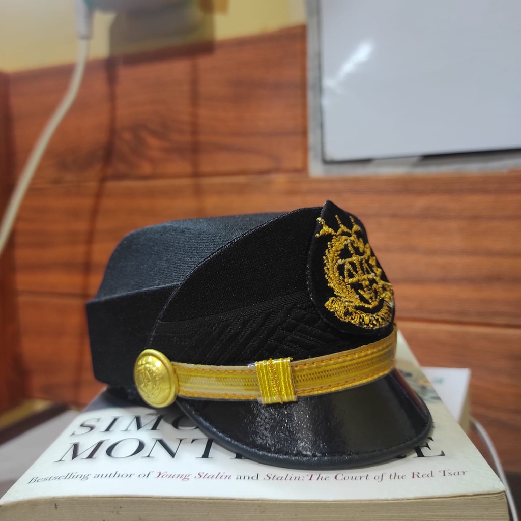 Miniatur Topi Pet Perempuan Kejaksaan Jaksa Gol Golongan 3 Topi Mini Topi Kecil Pajangan