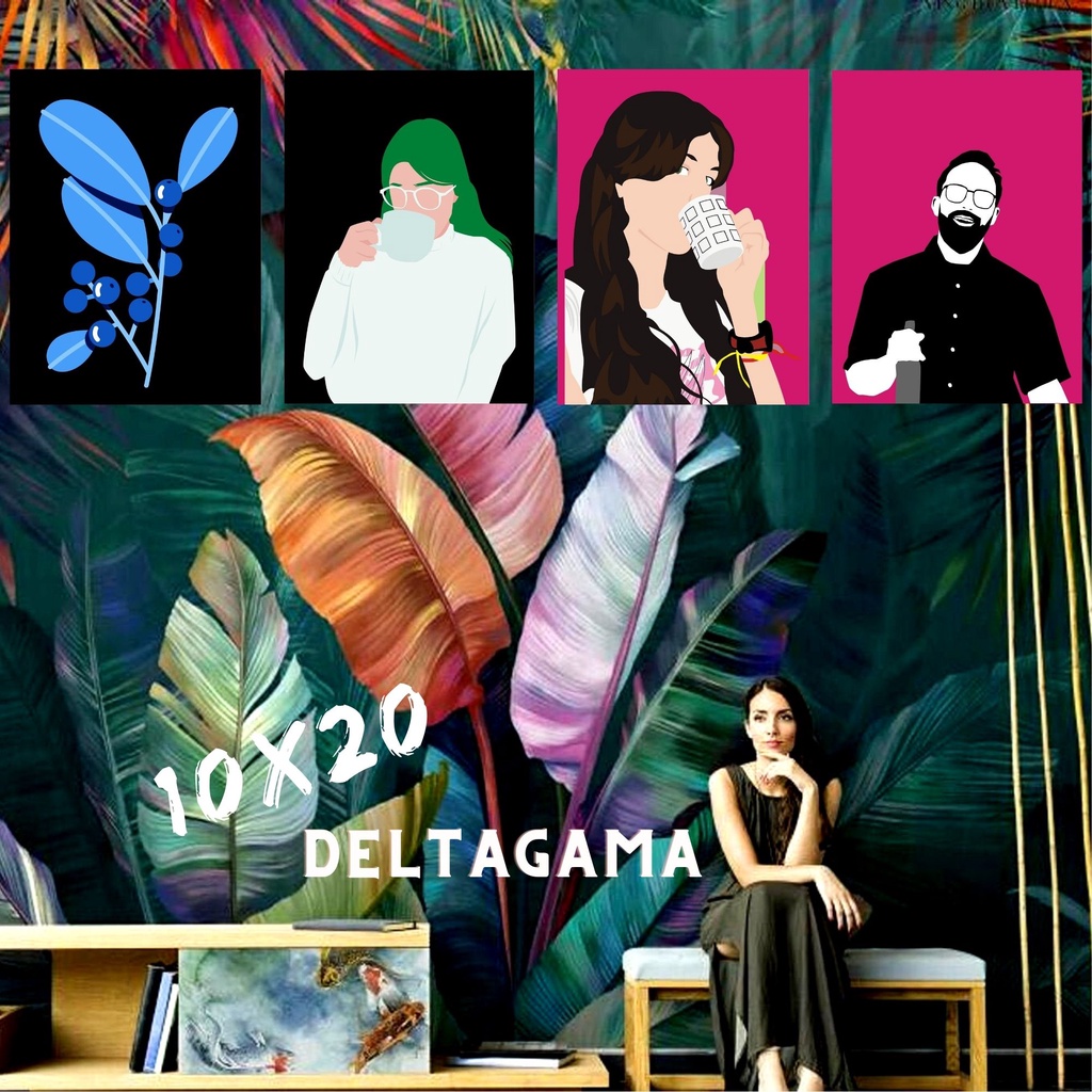 Hiasan dinding COD MURAH quotes motivasi 10x20cm menggunakan papan mdf 6mm 1020b AA dream catcher ha