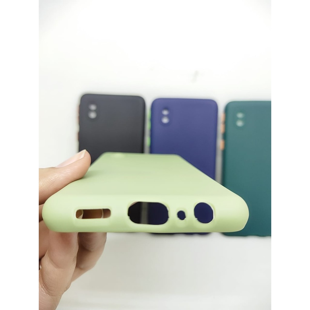 SMPC TPU Samsung A01 Core 5.3 inchi SoftCase Macaron Protection Camera inch SoftCase Macaron Protect