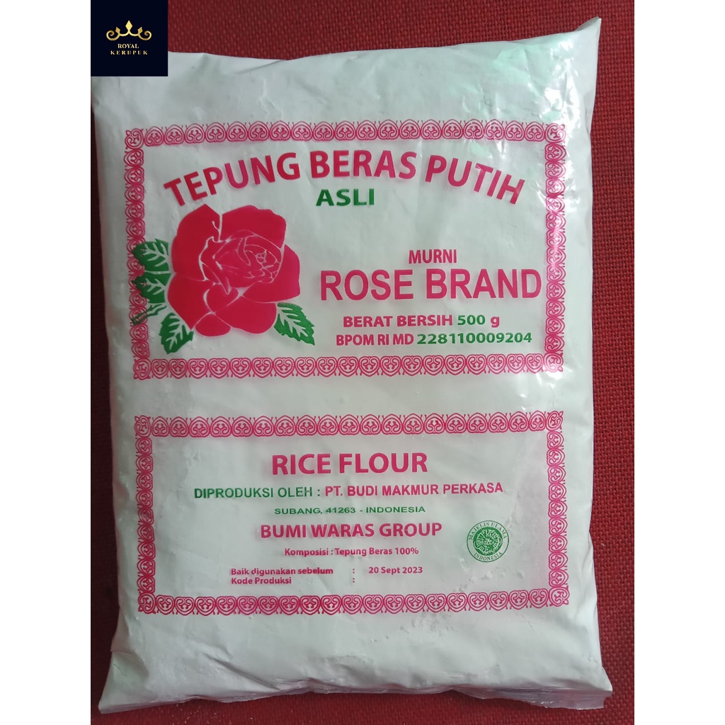 

Tepung Beras Rose Brand 500gr
