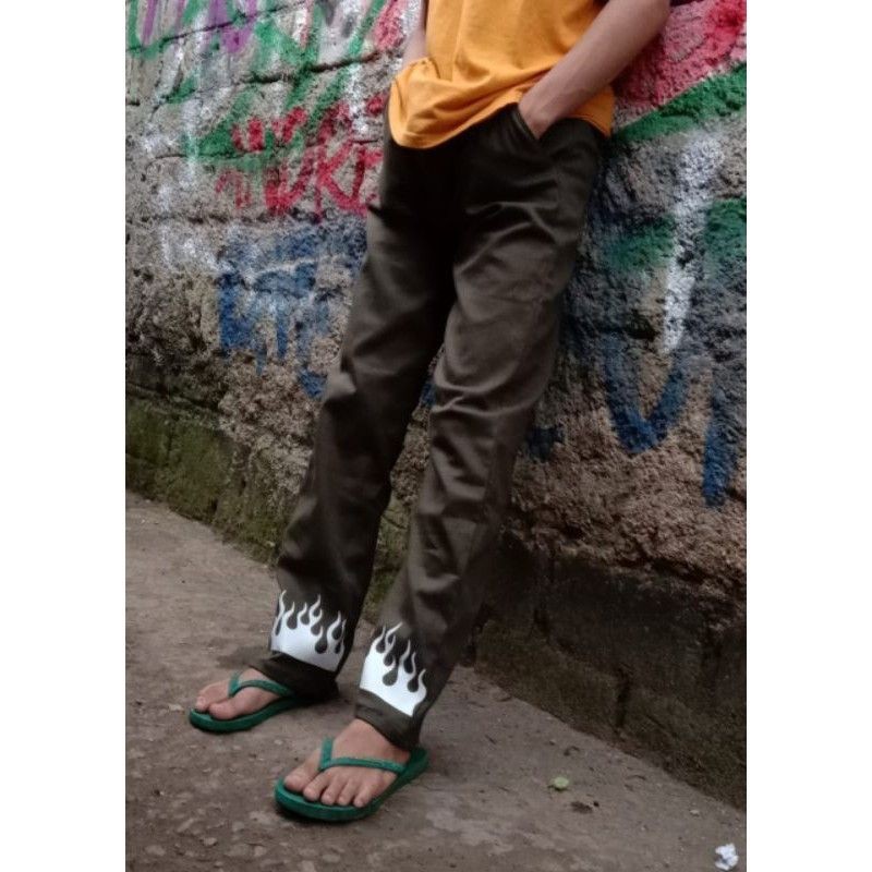 celana panjang api/CHINO ARMY ON FIRE