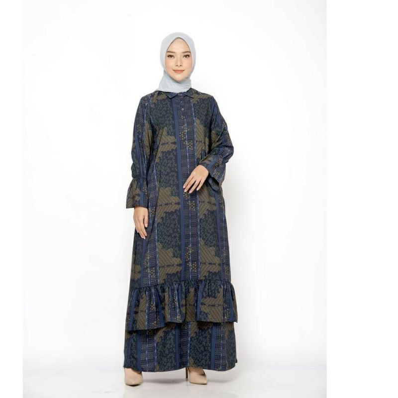 ZM Zaskia Mecca - Desty Black Dress - Edisi Mandalika -XL