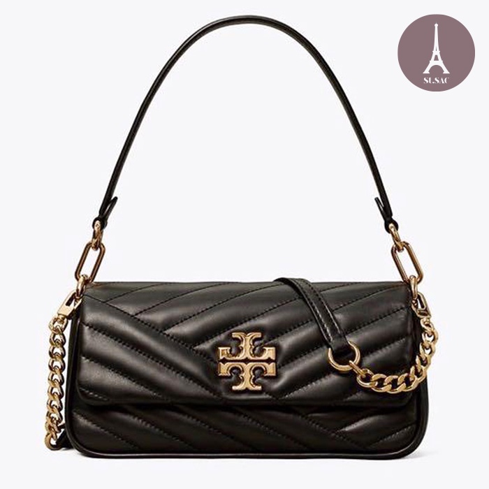 Tory Burch Kira Chevron Small Black