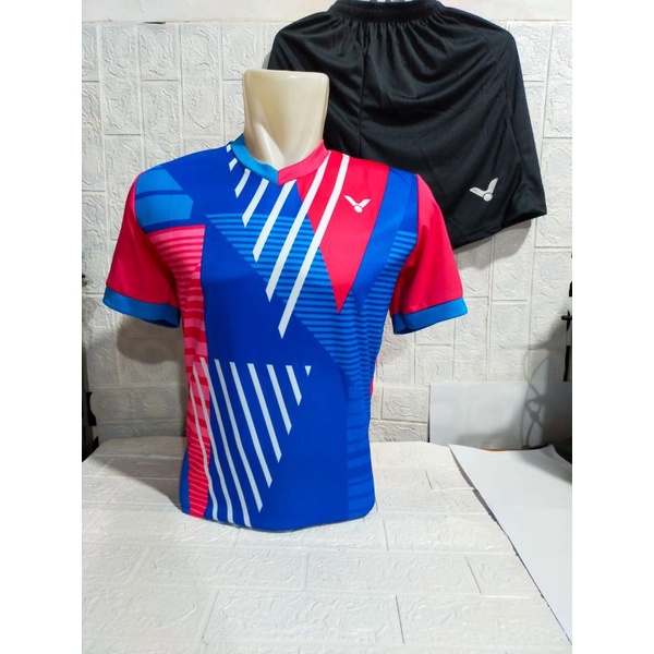 BAJU BADMINTON DEWASA SETELAN V136