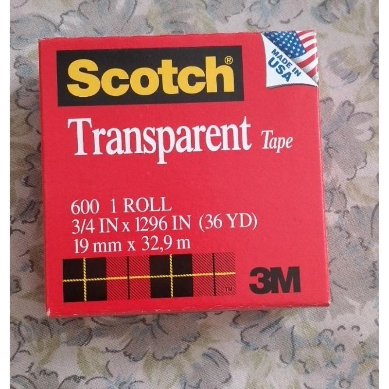

3M Scotch Transparent Tape 3/4IN