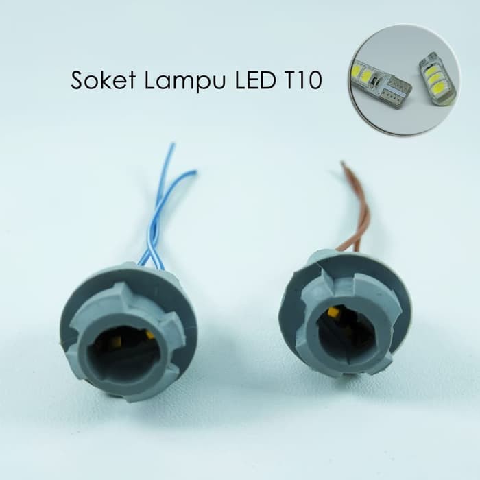 2Pcs Fitting - Fiting - Piting - Pitting - Socket - Rumah - Rumah Soket Lampu Sen - Sein Motor Mobil