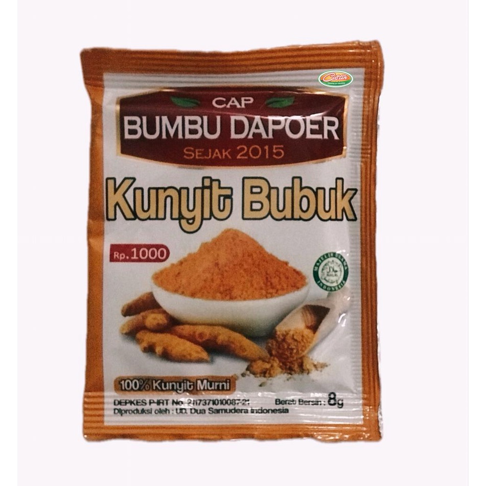 

BUMBU DAPOER KUNYIT BUBUK 80 GR