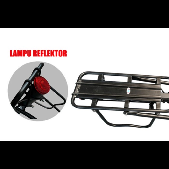 Aksesoris Sepeda - Bagasi Sepeda Stainles,Rak Tas Panir, Bagasi Sepeda Touring