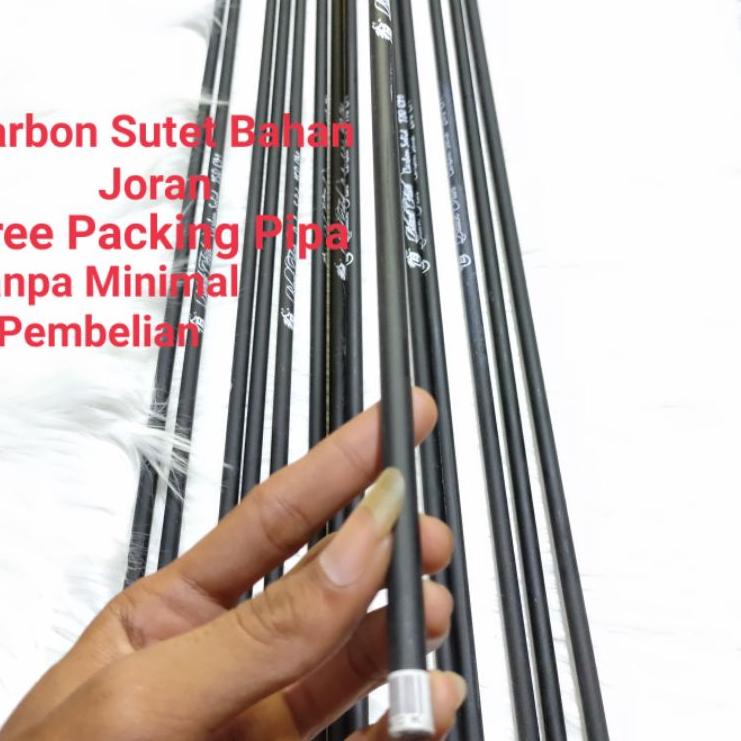 Terbaru.. Blank Carbon Sutet Solid Sport Pancing Sudah Bubut 140cm ~ 220cm