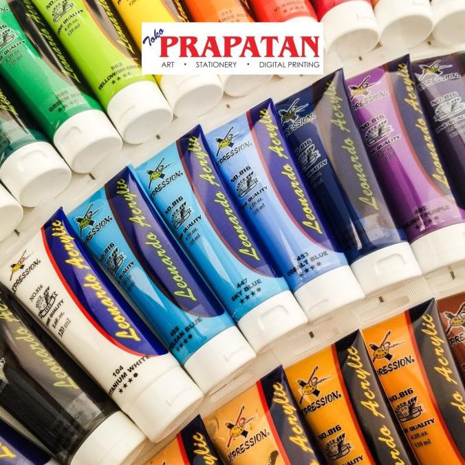 

PERALATAN MELUKIS XPRESSION ACRYLIC PAINT 120 ML / CAT AKRILIK XPRESSION ALAT LUKIS