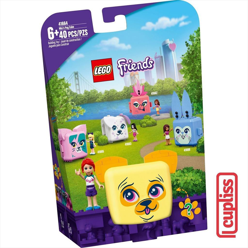 LEGO Friends 41664 Mia Pug Cube