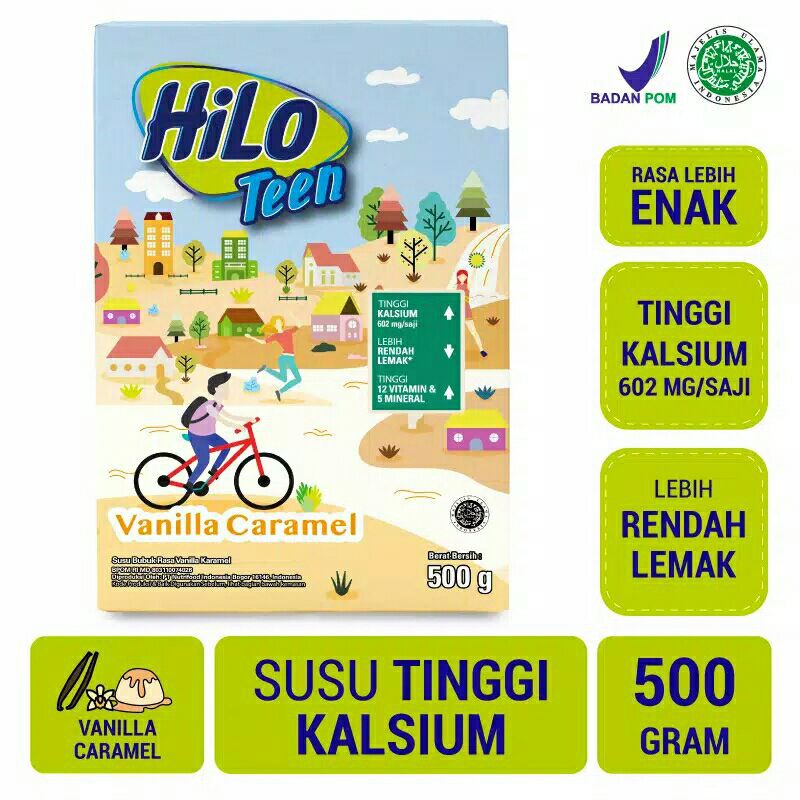 

Hilo teen vanila caramel 500gr