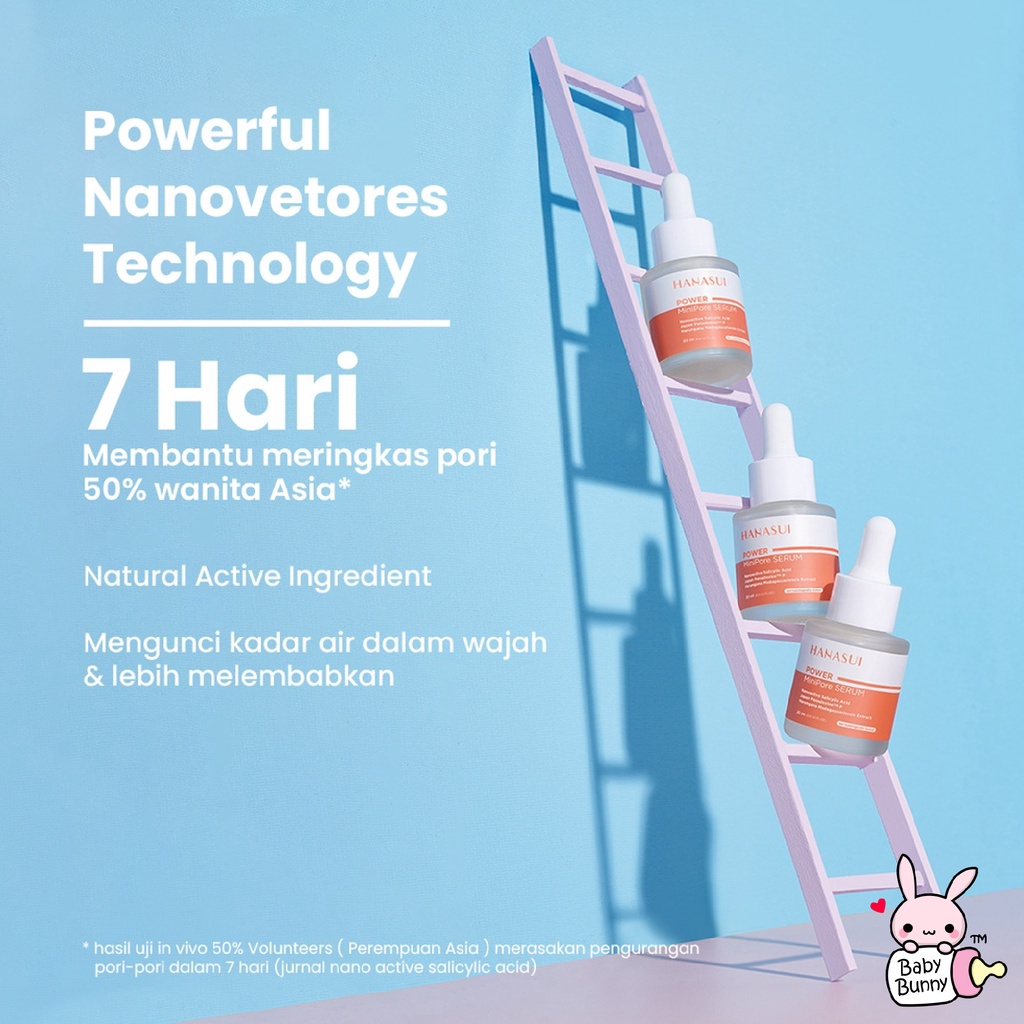 ❤ BELIA ❤ HANASUI Power Serum | Acne | Bakuchiol | Barrier | Peeling Serum | BPOM