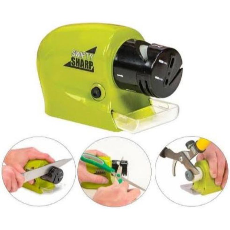 

Pengasah Pisau Gunting Cutter / Knife Sharpener Electric