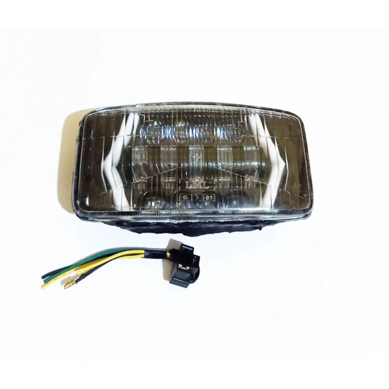 lampu reflektor headlamp daymaker vespa excel