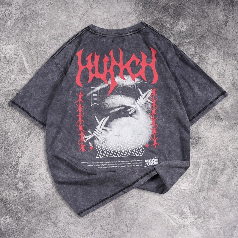 [N00658] REGULER Baju Kaos Distro Motif HUNCH XXX