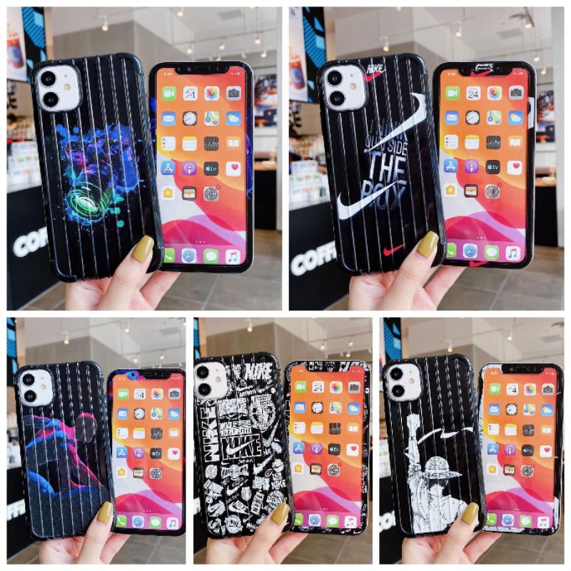 CASE SPORTY KOPER MOTIF UNTUK OPPO A92 A3S VIVO Y91