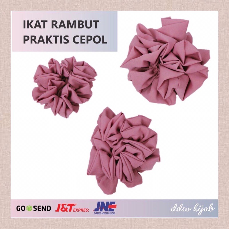 IKAT RAMBUT  PRAKTIS | HIJAB | CEPOL | SANGGUL