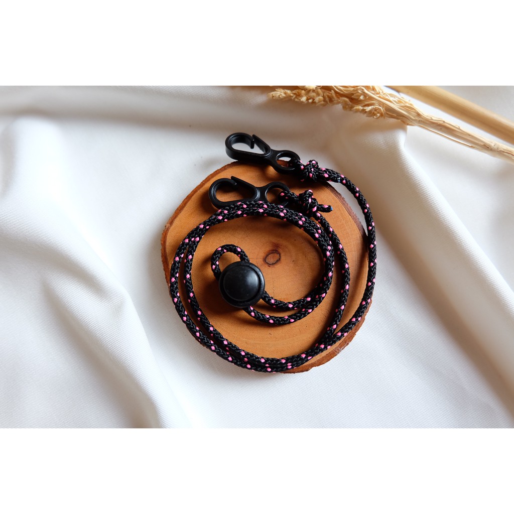 TALI PRUSIK MASKER / TALI MASKER / STRAP MASK / TALI PRUSIK / KALUNG MASKER