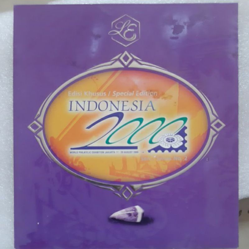 

Perangko special edition batu mulia Seri 2 CT 2 tahun lagi 10 prangko