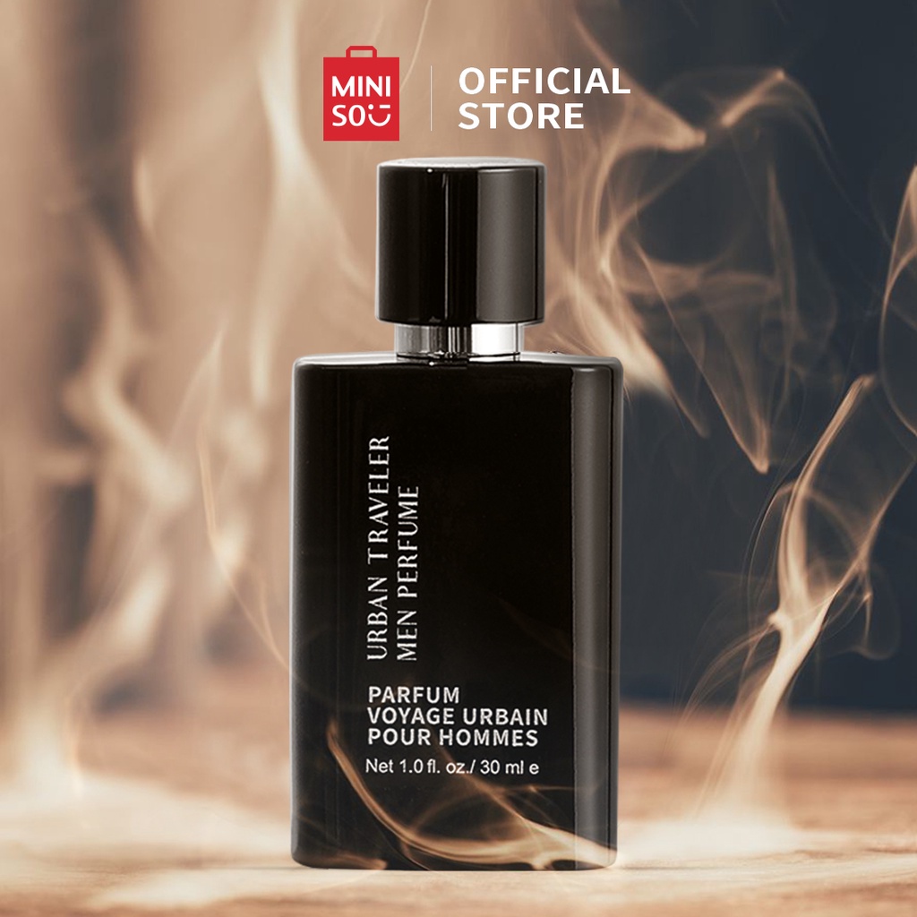 Miniso Official parfum pria Urban Traveler 30mL Men Perfume minyak