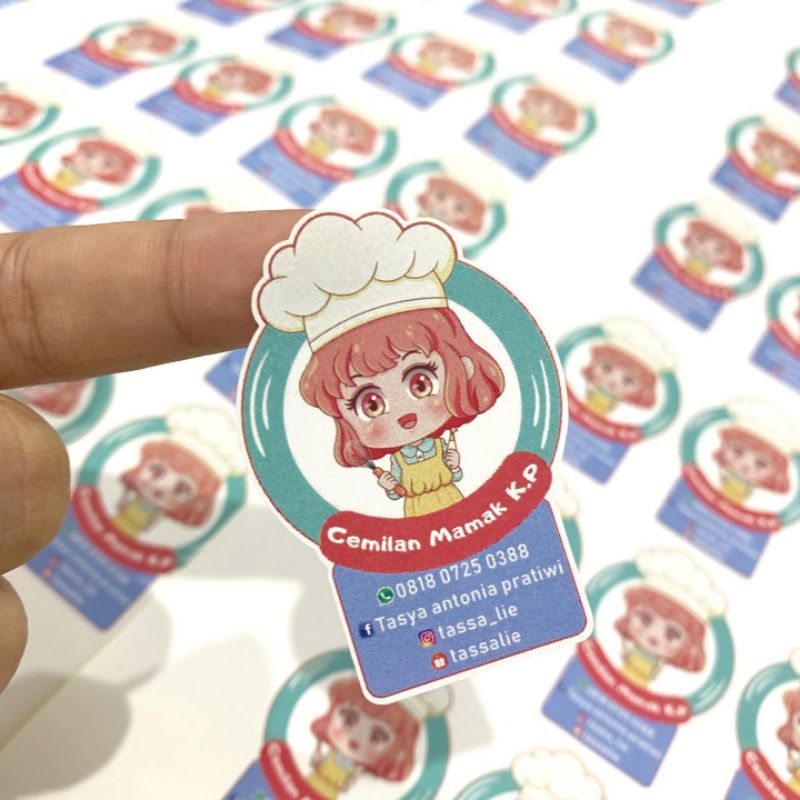 

Custom Sticker ukuran A3