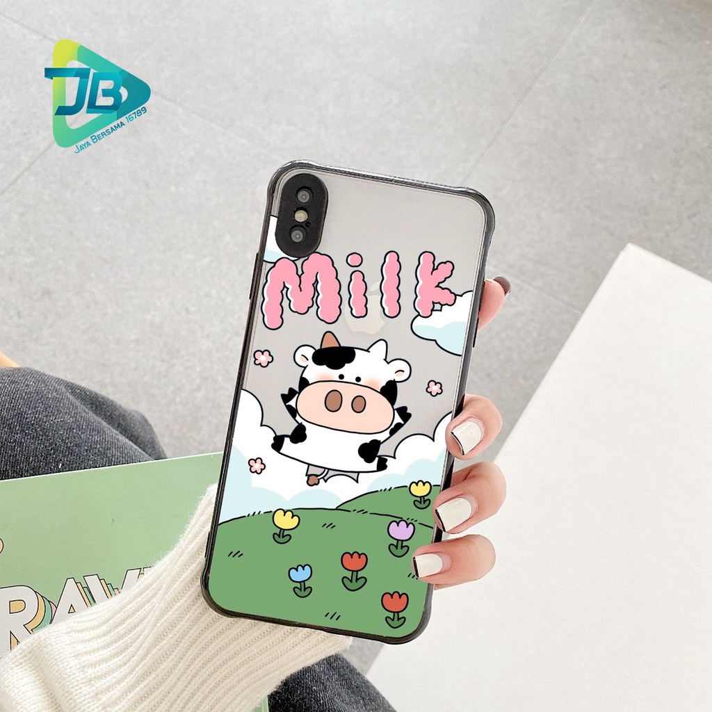 SOFTCASE CHOICE COW OPPO VIVO XIAOMI SAMSUNG REALME IPHONE ALL TYPE JB5031